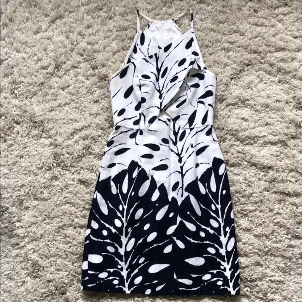 Trina Turk halter cut out dress